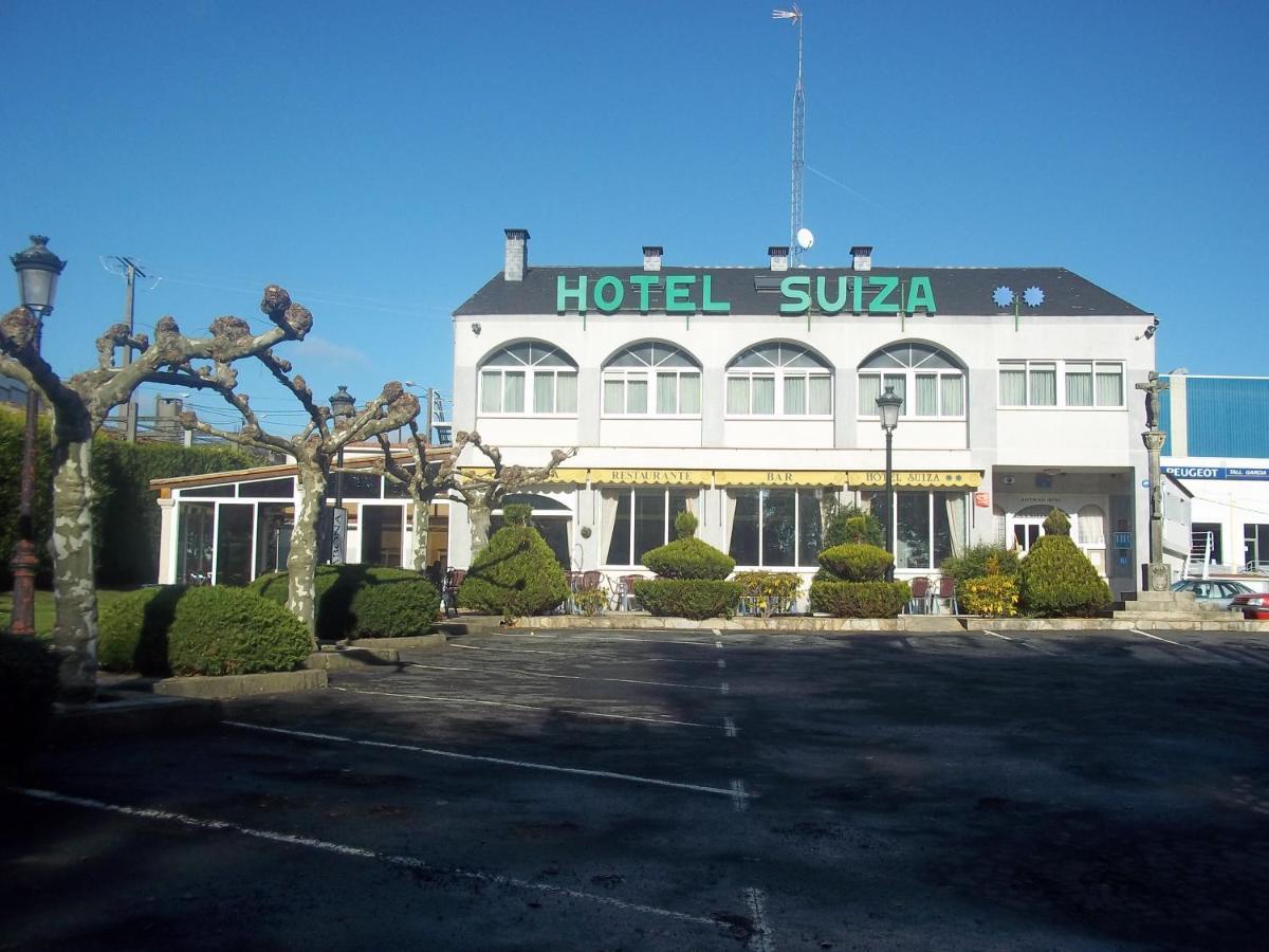 Hotel Suiza Arzúa Buitenkant foto