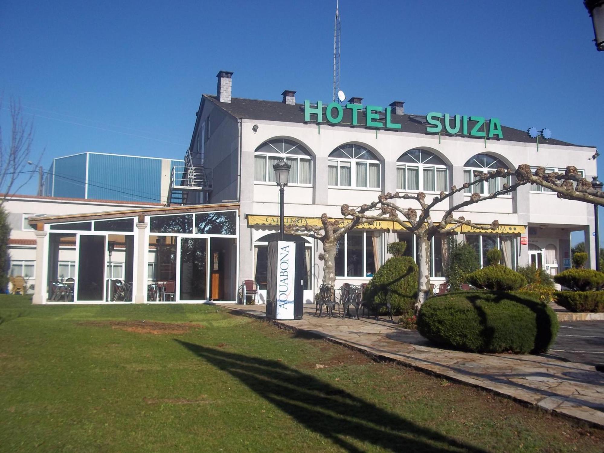 Hotel Suiza Arzúa Buitenkant foto